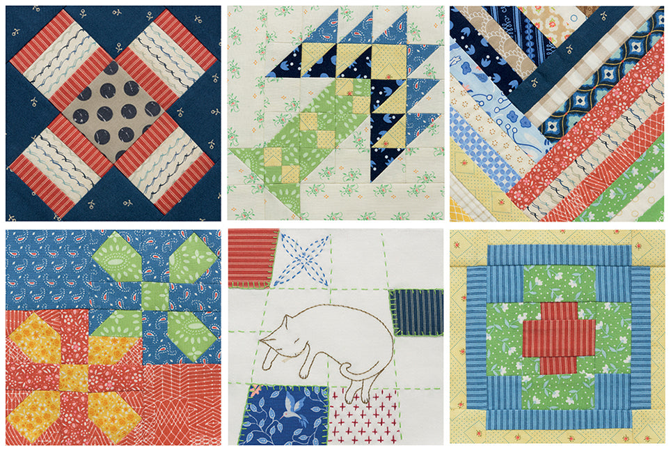 The Splendid Sampler 2 Book by Pat Sloan and Jane Davidson Sample Blocks
