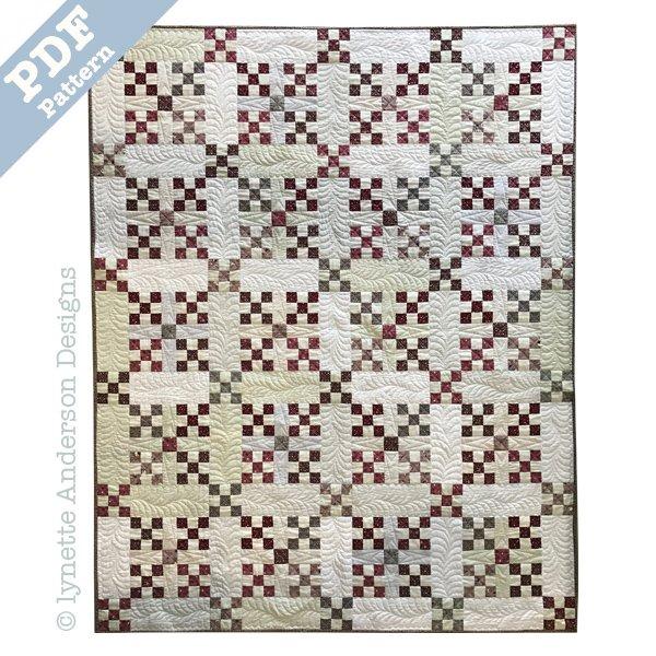 Cherry Pie Quilt -Downloadable pattern