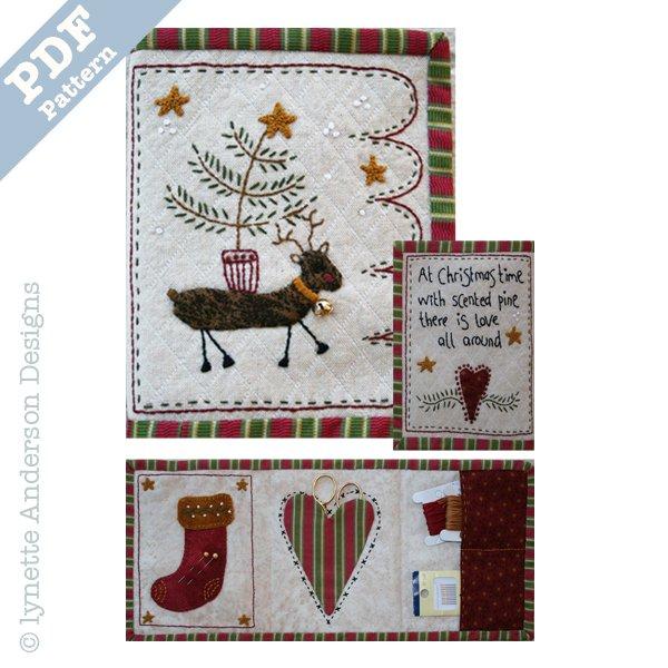 Christmas Needlecase by Lynette Anderson