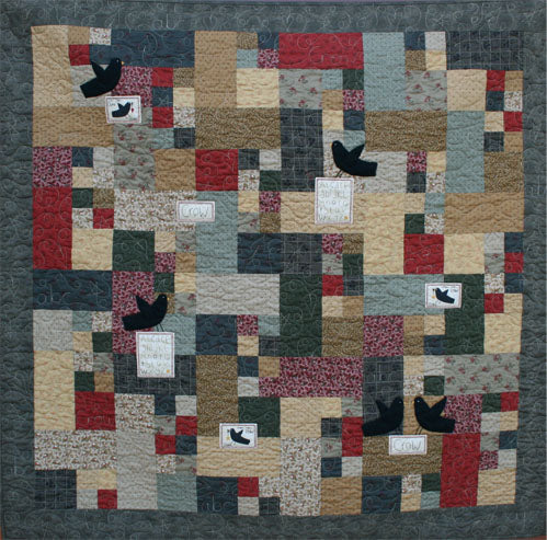 Gathering of Crows Book by Lynette Anderson project