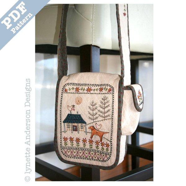 Daisy Cottage Bag - downloadable pattern