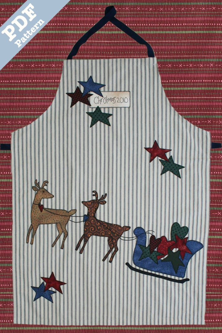 Christmas Apron by Lynette Anderson