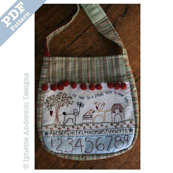Friends House Bag by Lynette Anderson