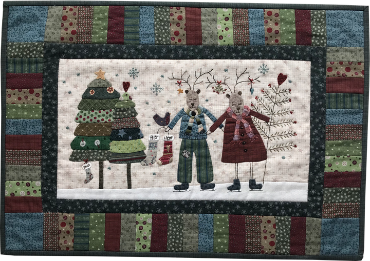 His n Hers Tablerunner by Lynette Anderson