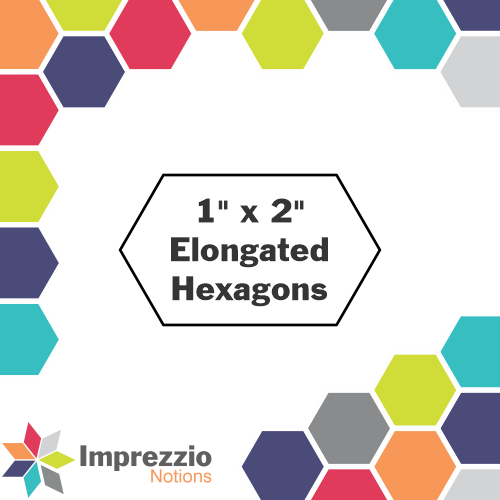 1" x 2" elongated honeycomb papers (180pcs)