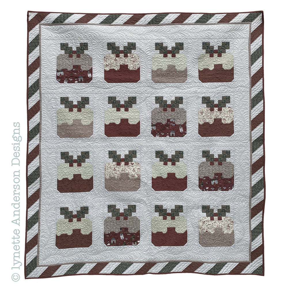Plum Pudding Quilt designed by Lynette Anderson