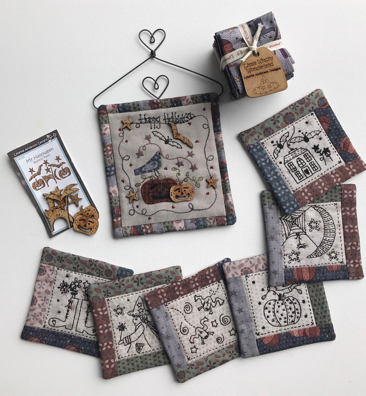 The Spooky Set Coasters Kit