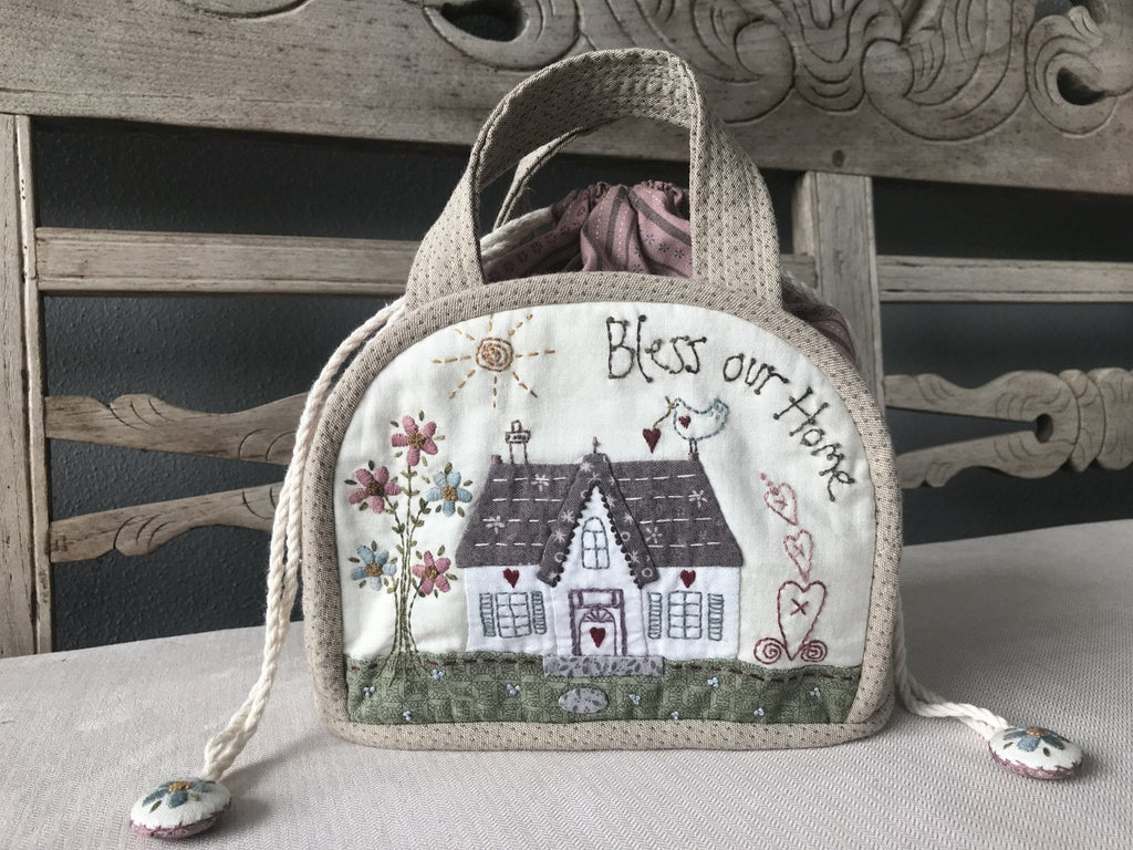 Bless our Home Drawstring Bag - kit