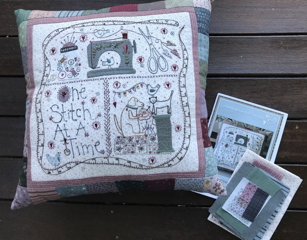 One Stitch at a Time Pillow Kit