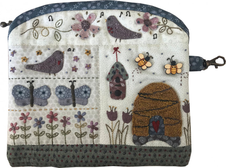 In a Garden Pouch Zippered Pouch by Lynette Anderson