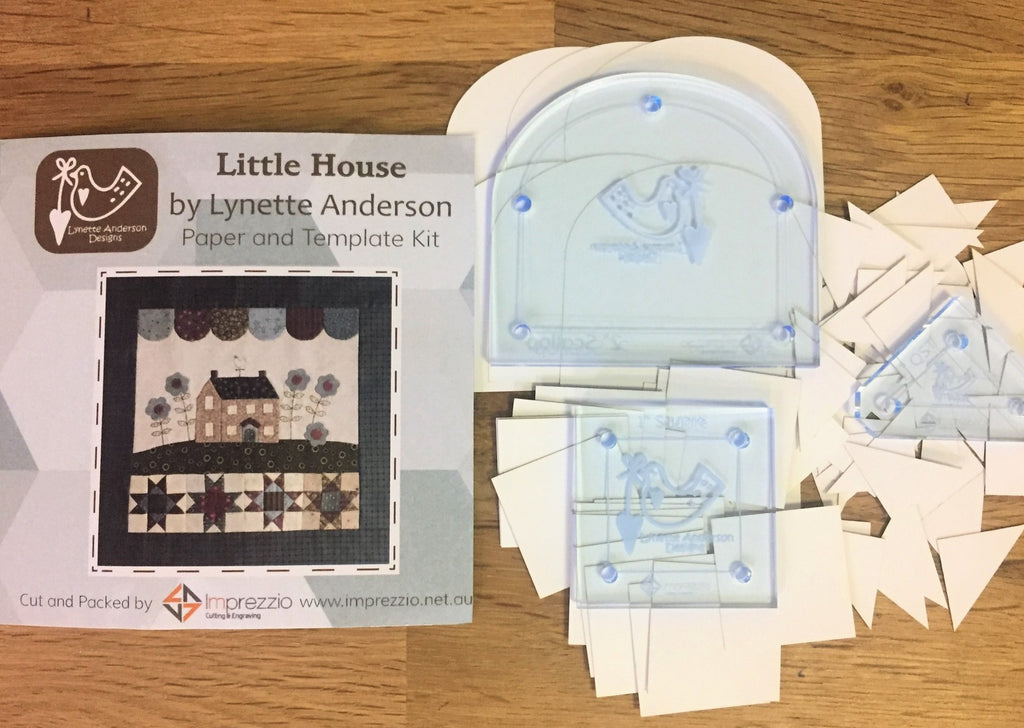 Little House Block Book Paper Pieces and Template Pack