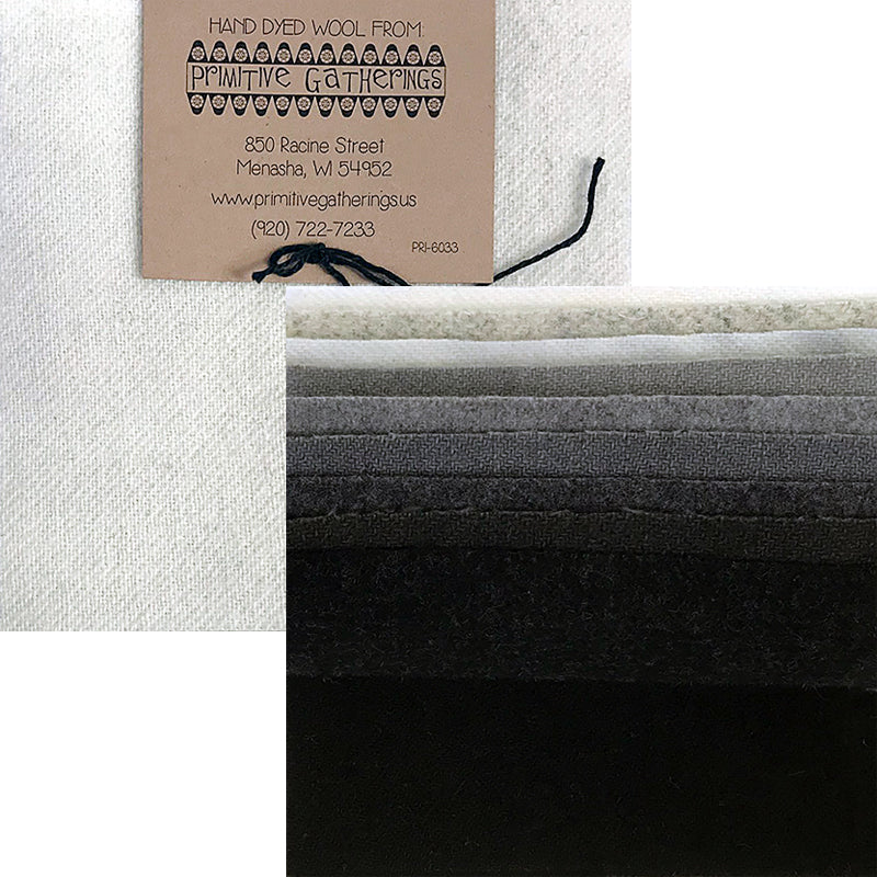 Moda Wool 5" Charm Squares PRI6033