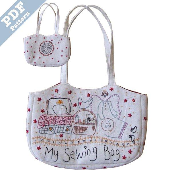 My Sewing Bag - downloadable pattern