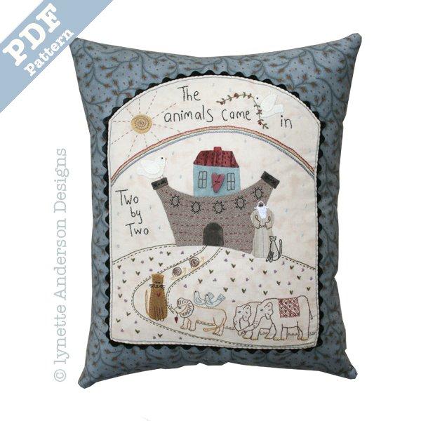 Noah's Ark Pillow - Downloadable Pattern