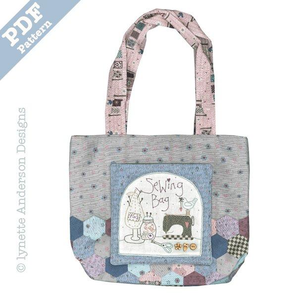 Hexagon Sewing Bag by Lynette Anderson
