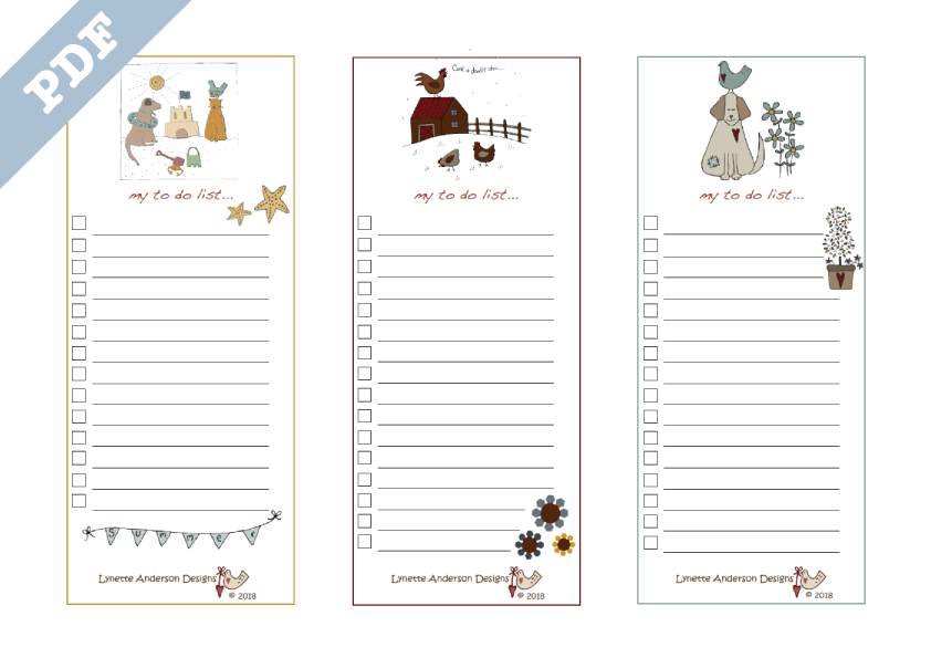 To Do List by Lynette Anderson