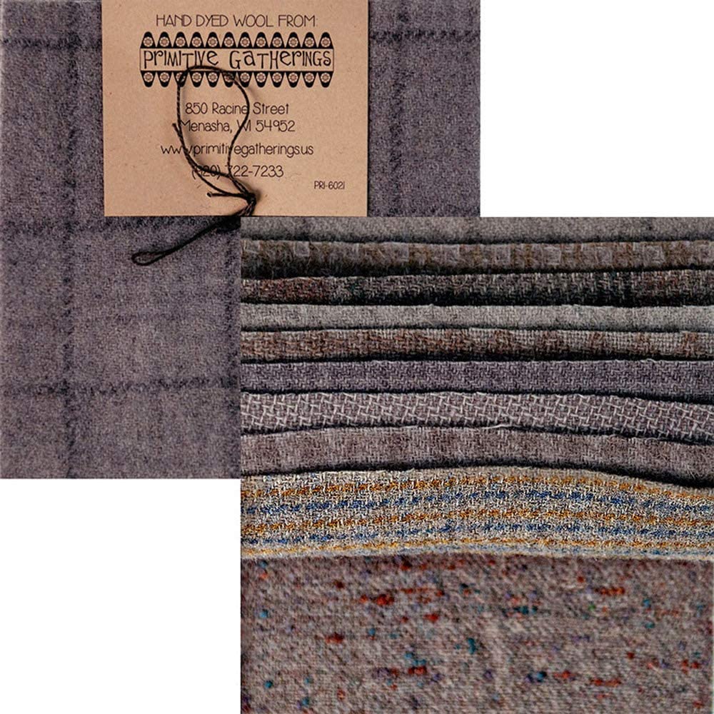 Moda Wool 5" Charm Squares PRI6021