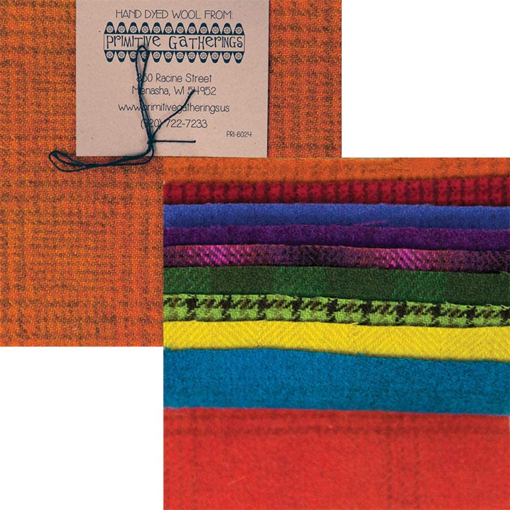 Moda Wool 5" Charm Squares PRI6024