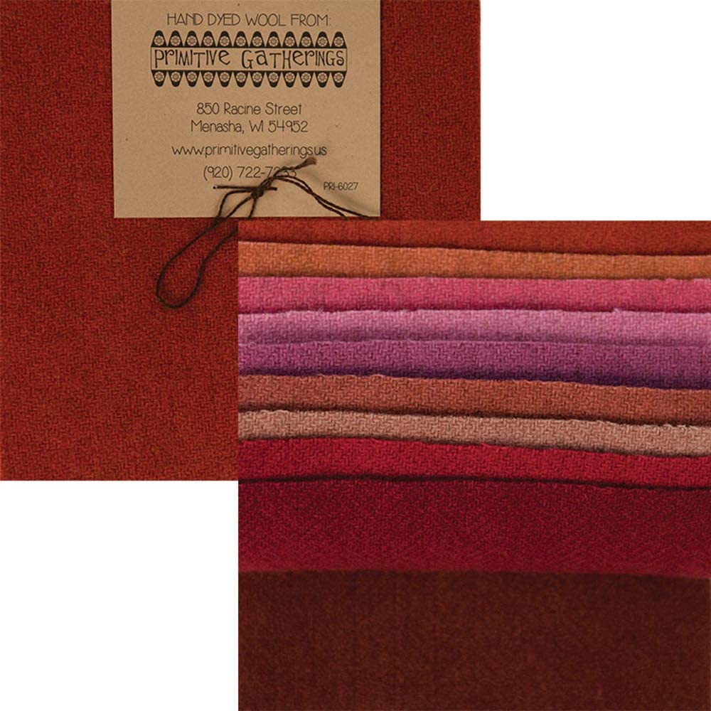 Moda Wool 5" Charm Squares PRI6027