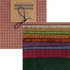 Moda Wool 5" Charm Squares PRI6028