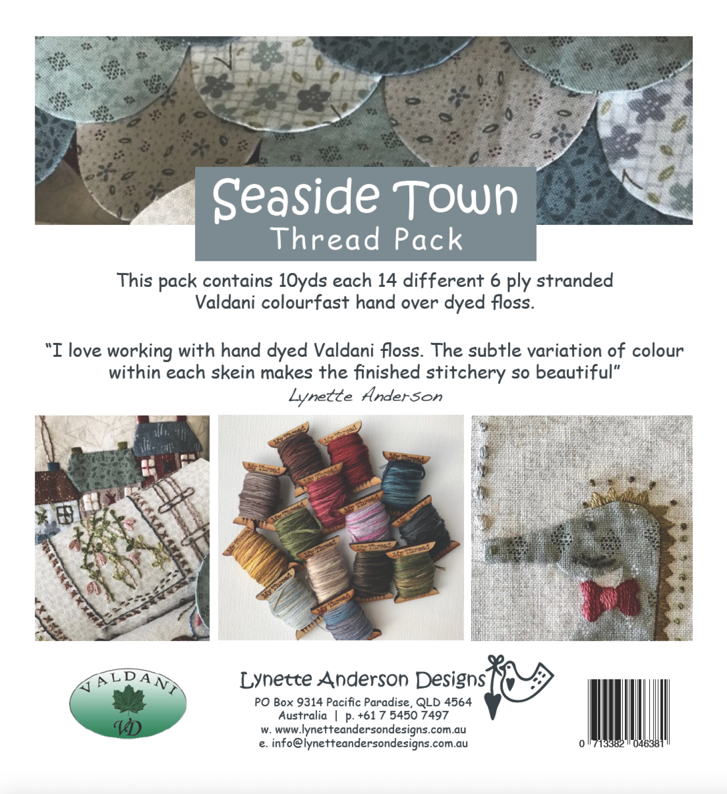 Valdani thread pack Seaside Town Little Quilt Store