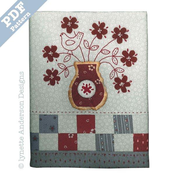 Simply Red Journal Cover by Lynette Anderson