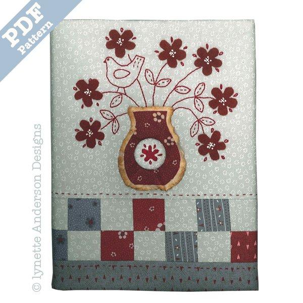 Simply Red Journal - downloadable pattern