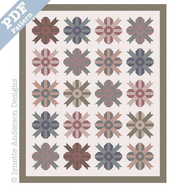 Summer Blossom Quilt by Lynette Anderson