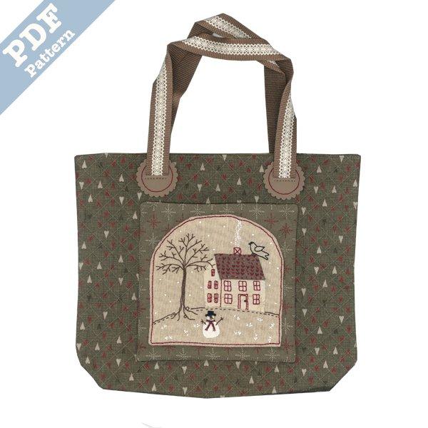 Winter House Bag - Downloadable