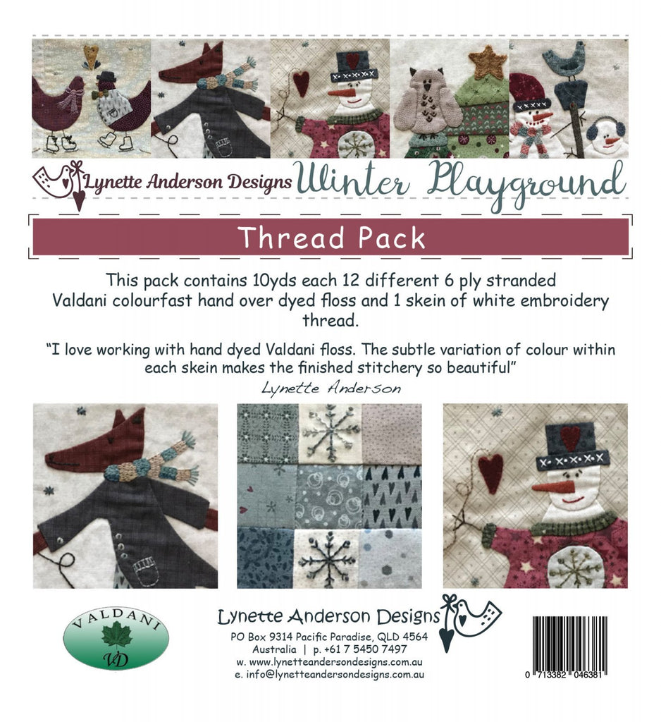 Winter Playground  Valdani thread pack