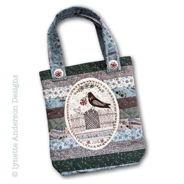 Garden Gate Tote by Lynette Anderson