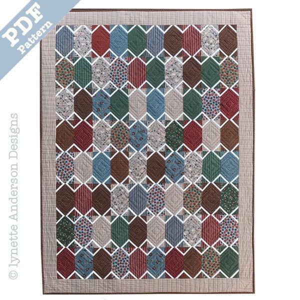 Through the Fence Quilt By Lynette Anderson