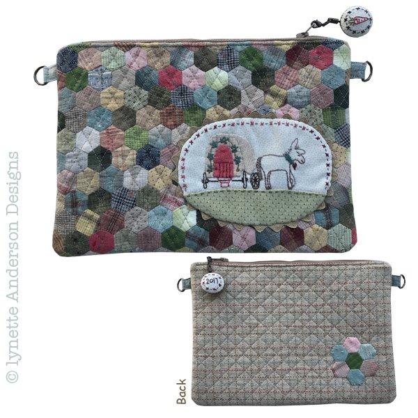 Little Donkey Zippered Pouch - pattern