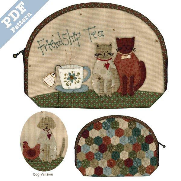 Friendship Tea Pouch - Downloadable pattern