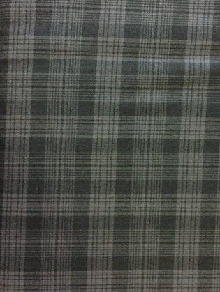 Charcoal Yarn Dye PRF-640 - black with lavender plaid