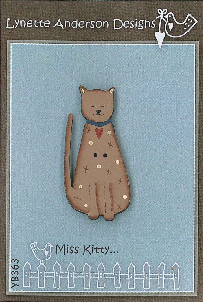 Miss Kitty Button