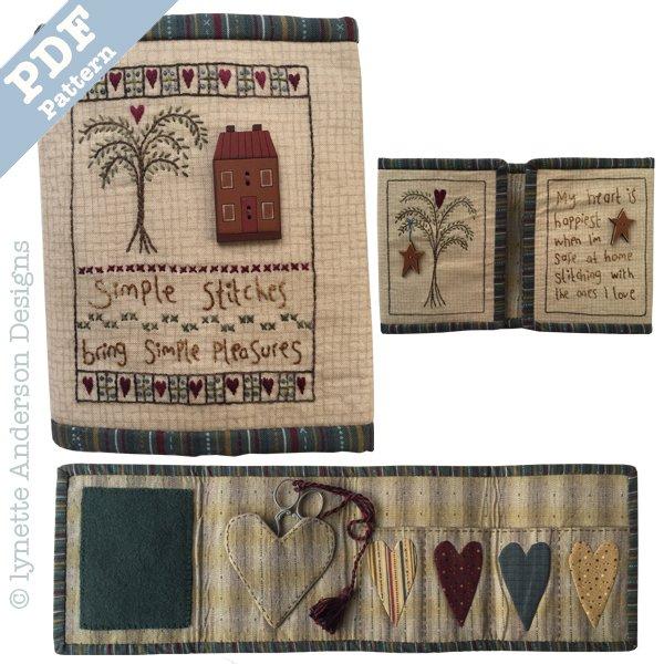 Simple Stitches Needlecase by Lynette Anderson